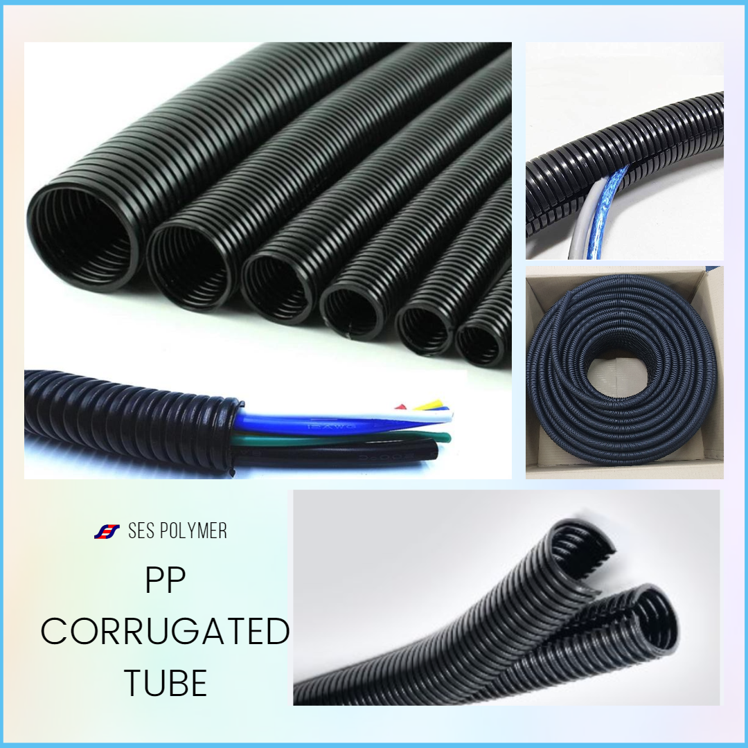 PP Corrugated Tubes For Automotive Wire Harness Electrical Wiring PP Corrugated Tubes For Automotive Wire Harness Electrical Wiring
